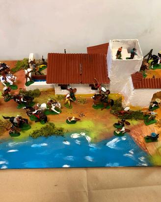 Diorami Factory Mexican Wigwams 1:32 DSG Britains