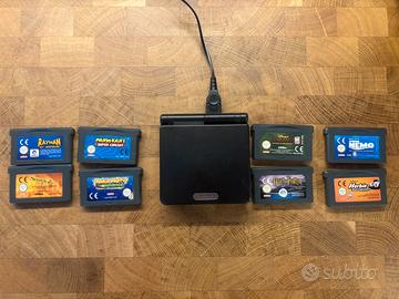 Nintendo Game boy advance SP nero