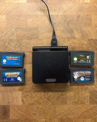 Nintendo Game boy advance SP nero