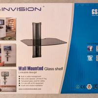 Mensola in vetro copricavi