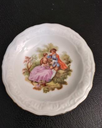 piattino miniatura da collezione 