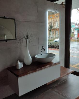 Mobile bagno l.190 p.50 rovere bollito
