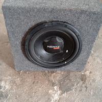 subwoofer  hertz e amplificatore sony