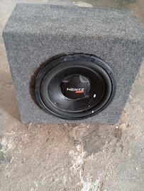 subwoofer  hertz e amplificatore sony