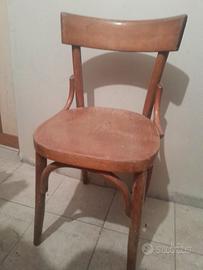 Sedie da trattoria epoca 900