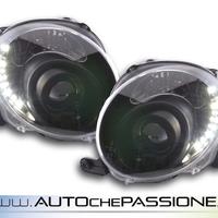 Fanali neri dayline per ABARTH 500 2008 FIAT 500