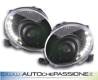 Fanali neri dayline per ABARTH 500 2008 FIAT 500