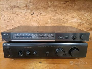 Amplificatore Sony TA-FE300R più FM Tuner  