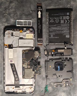 Xiaomi note 9S ricambi