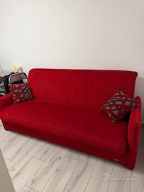 Divano letto con contenitore
