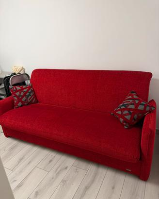 Divano letto con contenitore