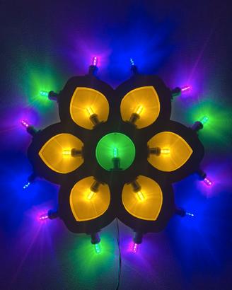 Luminaria salentina – senza fili esterni – 19 LED