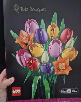 Lego botanicals Bouquet di tulipani 