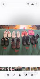 scarpe ciabatte stivali bambina numero 19/20