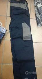 pantaloni da lavoro issa line elasticizzati nuovi 
