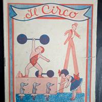 Quaderno scolastico Il Circo anni 50