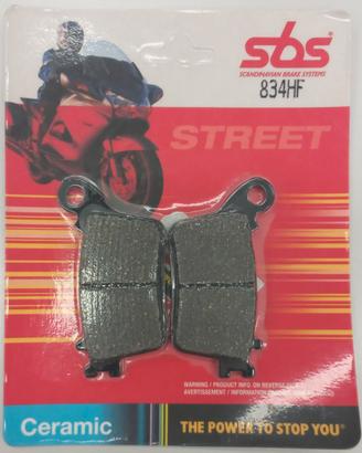 pastiglie freno posteriori SBS 834HF nuove