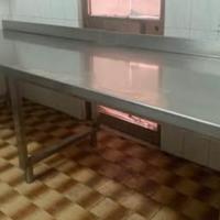 Tavolo acciaio inox OFFICINE BANO