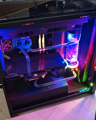 PC Gaming full liquid i7 10700K-3080-32GB-Monitor