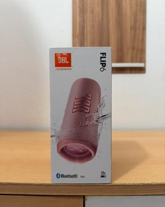 Altoparlante Bluetooth Jbl Flip 6 originale rosa