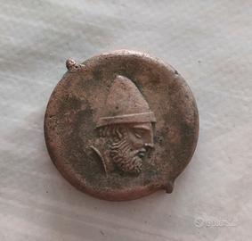 RARO! Bronzo Fuso MYTISTRATON-Sicilia–IV Sec. a.c