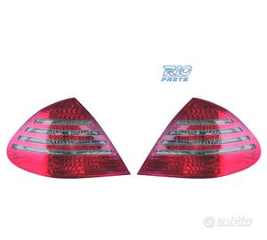 FANALI MERCEDES CLASSE E W211 02-06 LED FUMÈ ROSSO