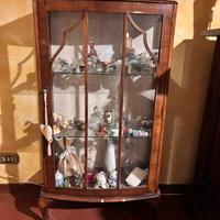 Vetrinetta con ripiani in vetro