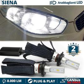 Kit Lampadine LED per Fiat Siena ANABBAGLIANTI 50W