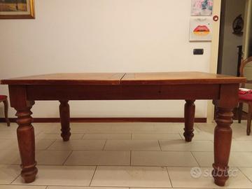 Tavolo allungabile  arte povera