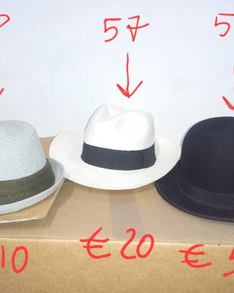 tris di cappello uomo