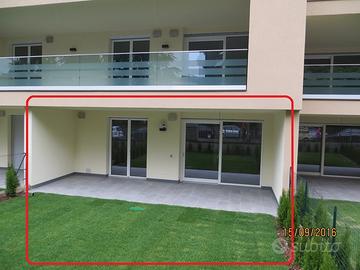 Bilocale con giardino e garage zona Gries (BZ)