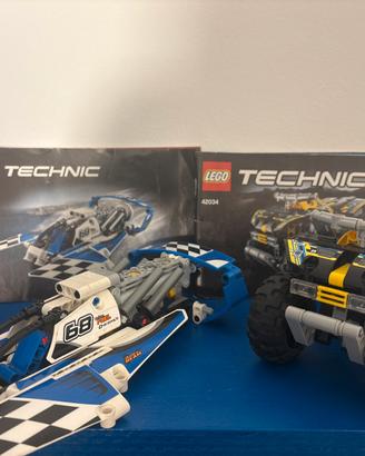 Lego 42034 + 42045 Technic COMPLETI
