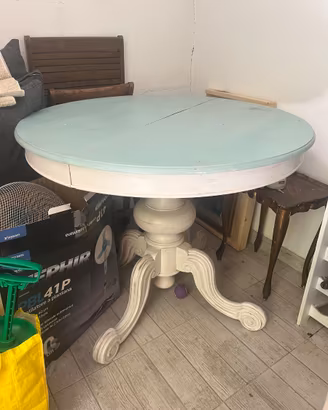 Tavolo shabby chic