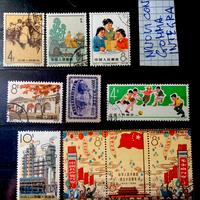 Francobolli cinesi periodido Mao Zedong Cina