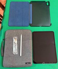 iPad 10° gen. 256 GB Wi-Fi azzurro cover e pencil