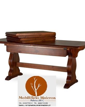 Mobili Rustici Tavoli Allungabili Legno cd902