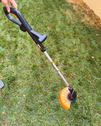 decespugliatore usato una sola volta 