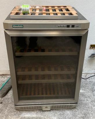 Cantinetta vini KlimaItalia refrigerata con vetro