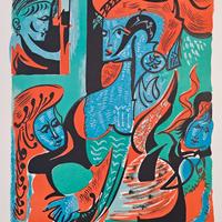 ANDRE' MASSON 6 STAMPE