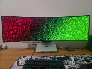 Monitor Samsung OLED g9 5120x1440 4k 32:9 240hz