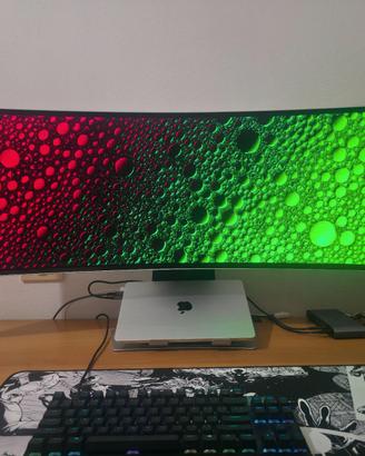 Monitor Samsung OLED g9 5120x1440 4k 32:9 240hz