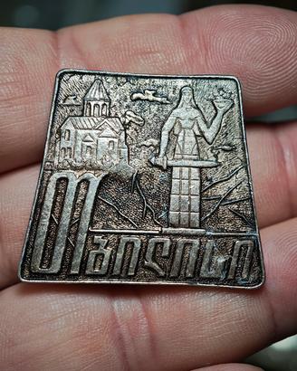 Spilla vintage Tbilisi Georgia.Kartlis Deda anni70