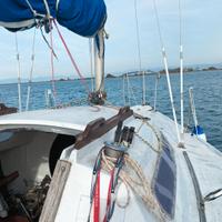 BARCA A VELA + MOTORE