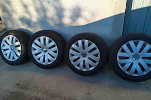 195 55 15 85H M+S gomme invernali cerchi Polo  