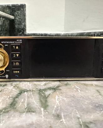 Autoradio slim con video
