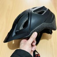 Casco per bicicletta nero
