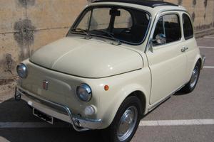Fiat 500l - 1971 - targa oro asi
