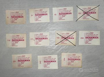 Mancoliste figurine Sandokan ed. Boy 1977