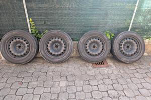 Cerchi in ferro 16 (4x98) + Copricerchi Fiat