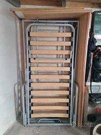 Armadio con doppio letto